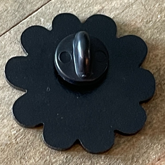 Inspirational message, You deserve… Purple Enamel Badass Pin, Great Gift - Picture 4 of 7